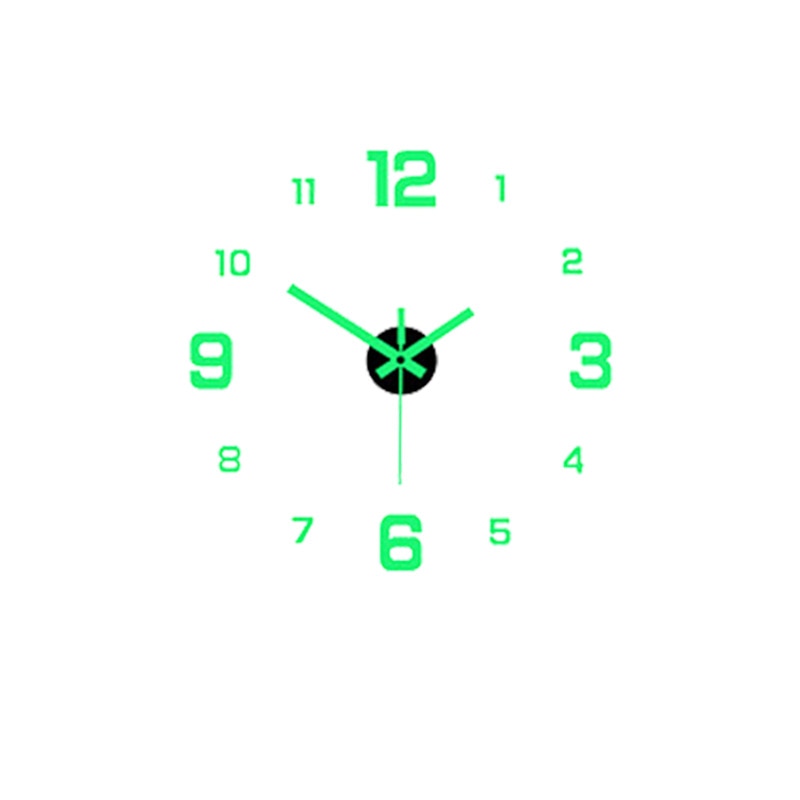 Luminous Wall Clock Stickers