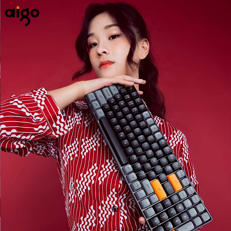 Aigo A100 Gaming Mechanical Keyboard Tri-Mode