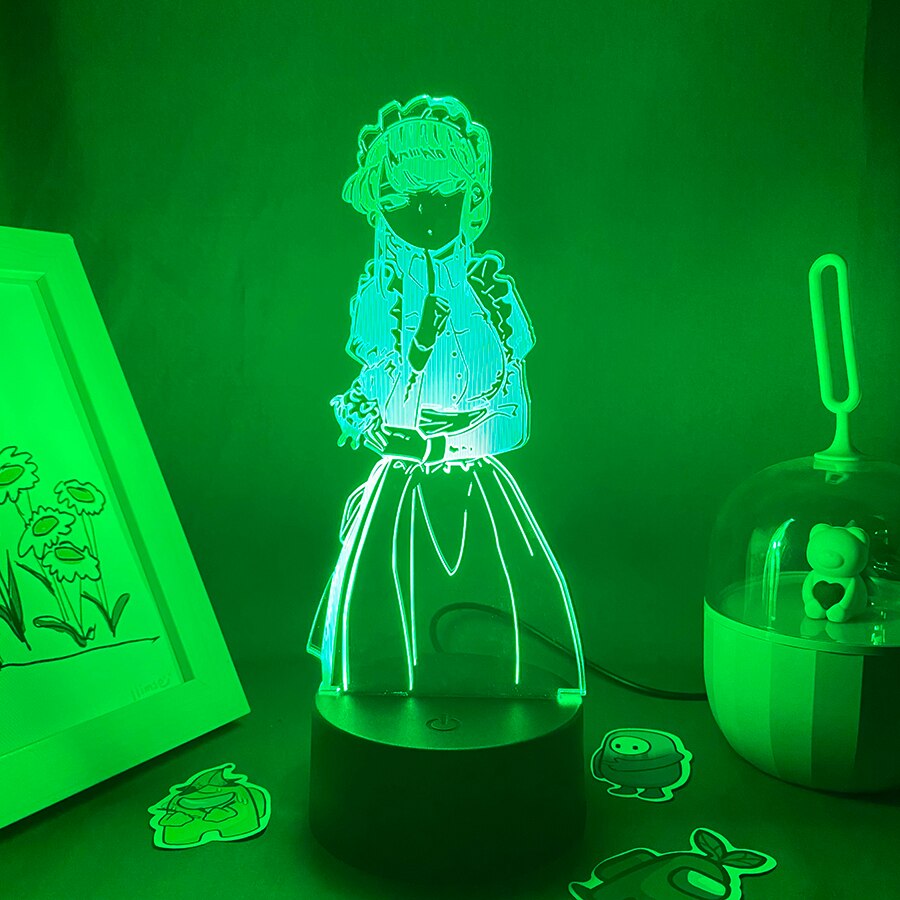 Komi Cant Communicate 3D Led Neon Night Lights