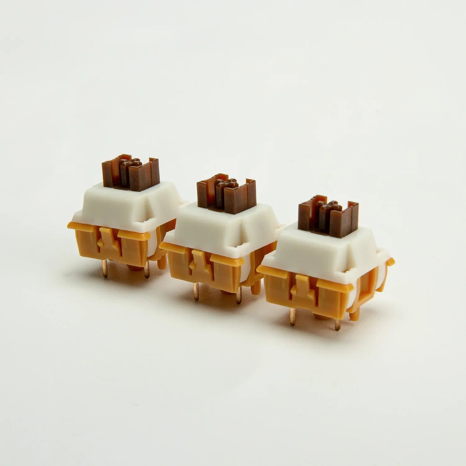 YUNZII Caramel Coffee Pre-Lubed 5-Pin Linear Silent Switch