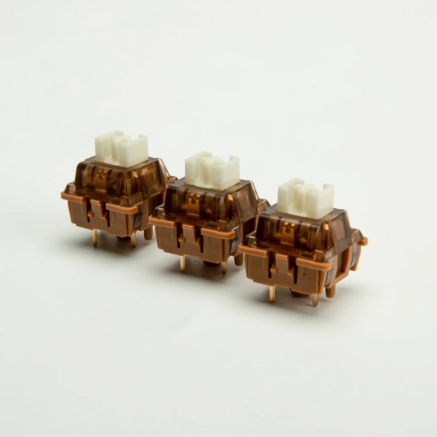 YUNZII Cocoa Cream Pre-Lubed 5-Pin Early Bottoming Linear Switch