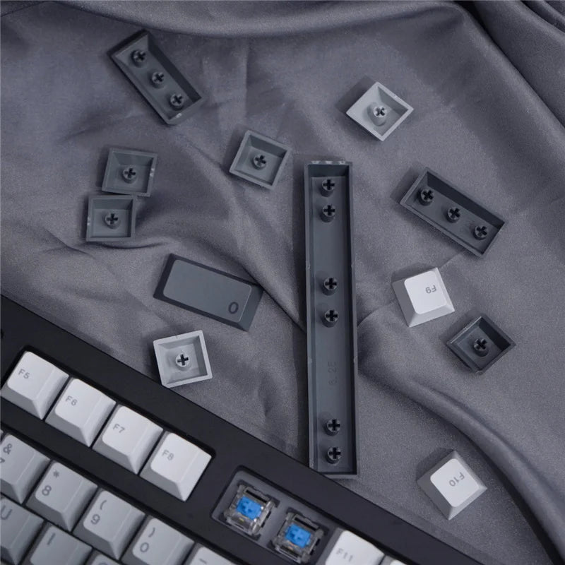 Gray Gradient Keycaps