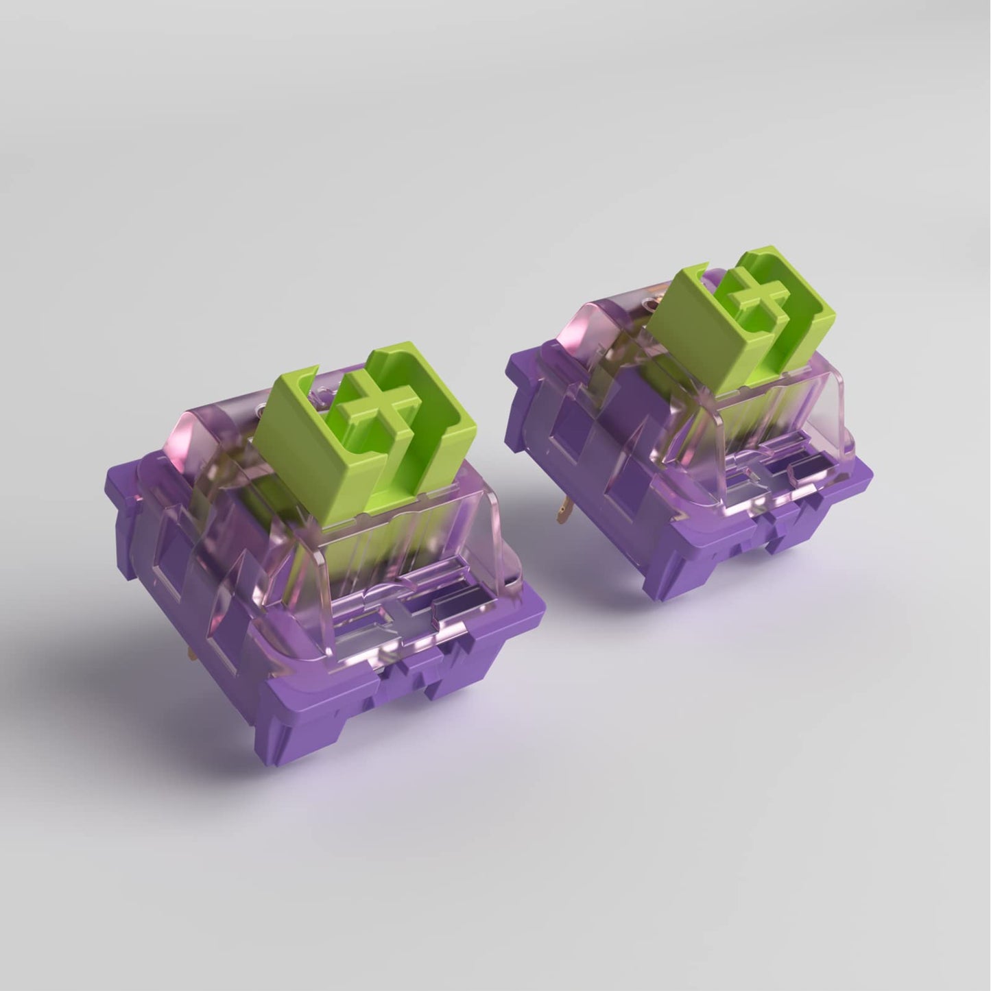 Akko CS Starfish Switches 3 Pin 50gf خطي مع جذع مقاوم للغبار متوافق مع لوحة المفاتيح الميكانيكية MX (45 قطعة) 