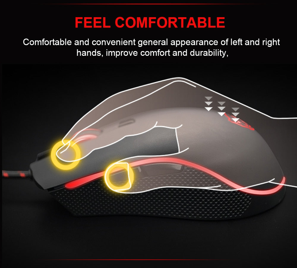Motospeed V40 Gaming Mouse 4000DPI
