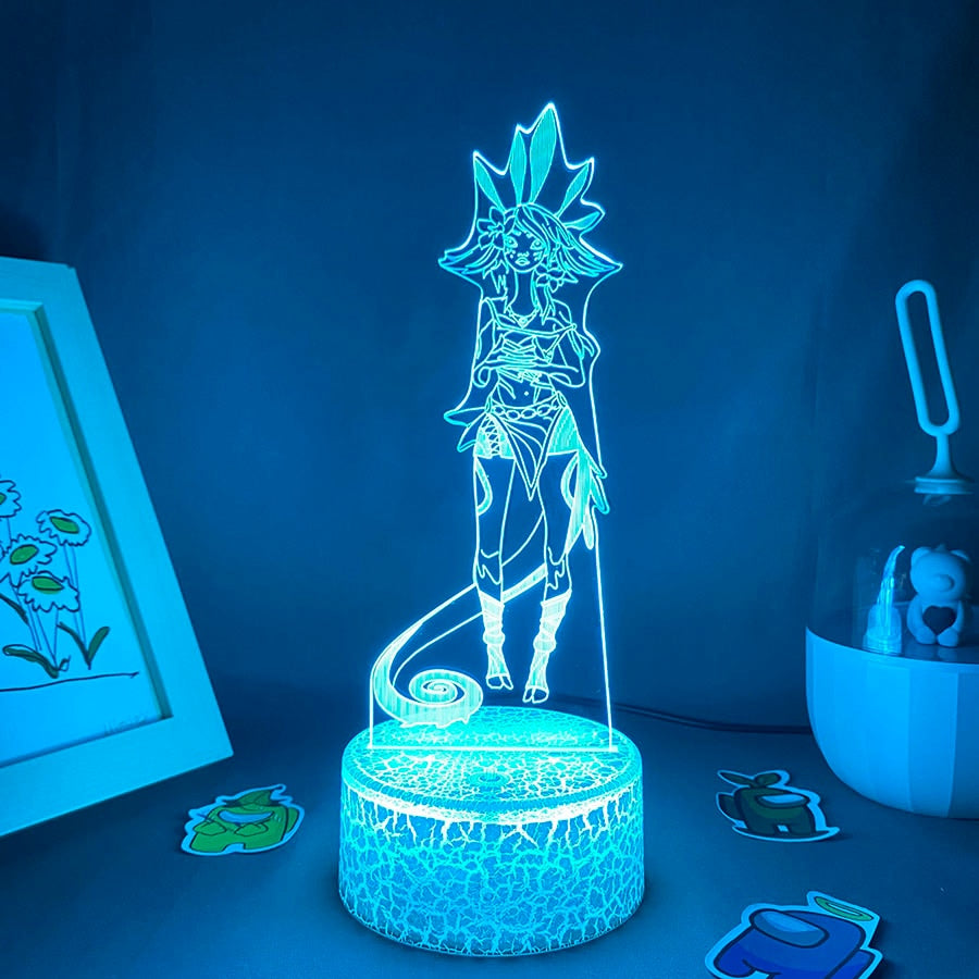 Legends Neeko The Curious Chameleon 3D Night Lights