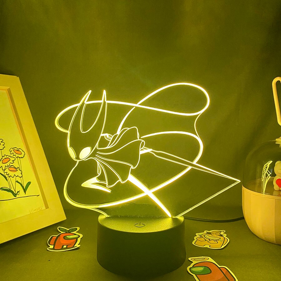 هولو نايت لعبة 3D بقيادة أضواء الليل النيون