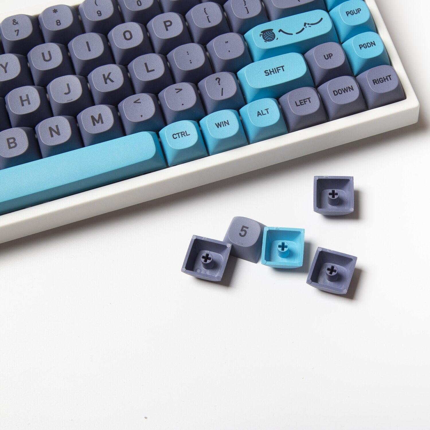 Blue Cat MA Profile 9mm PBT Keycaps