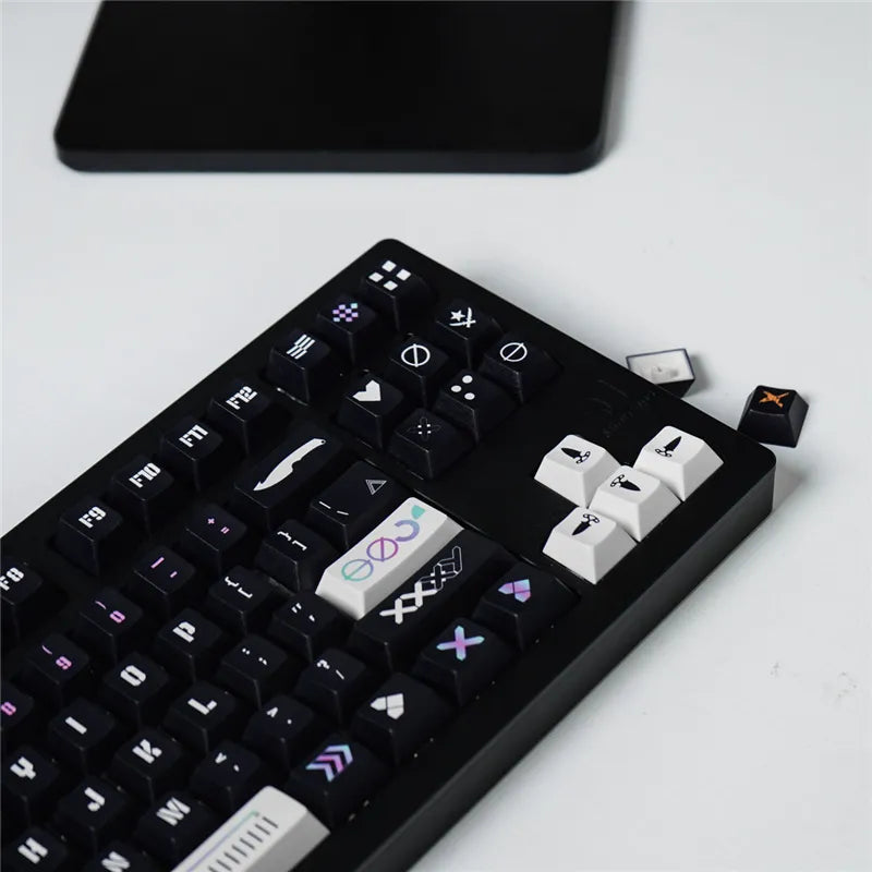 أغطية مفاتيح CSGO PT باللون الأسود
