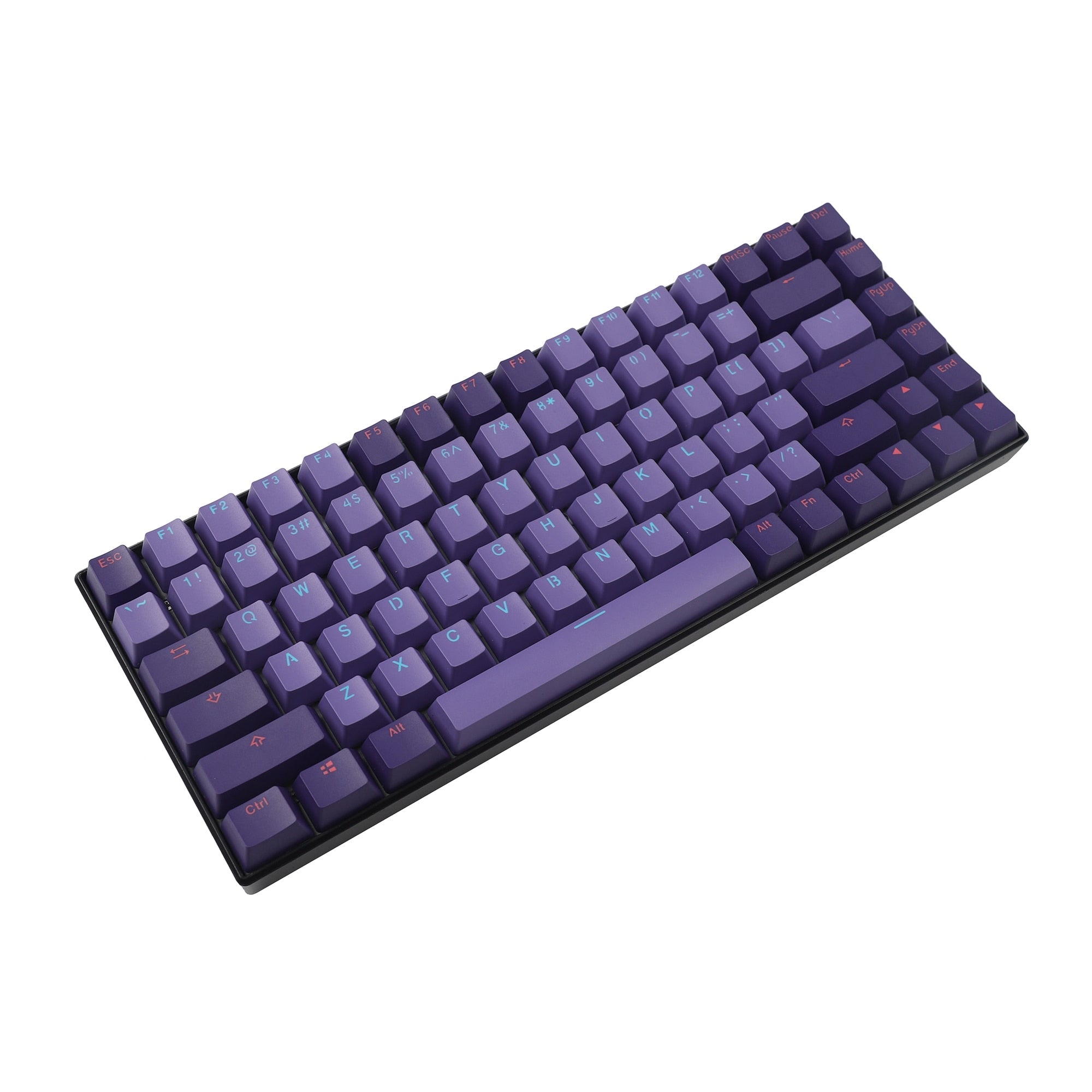 Purple Mixed Double Shot PBT OEM Profile Keycaps