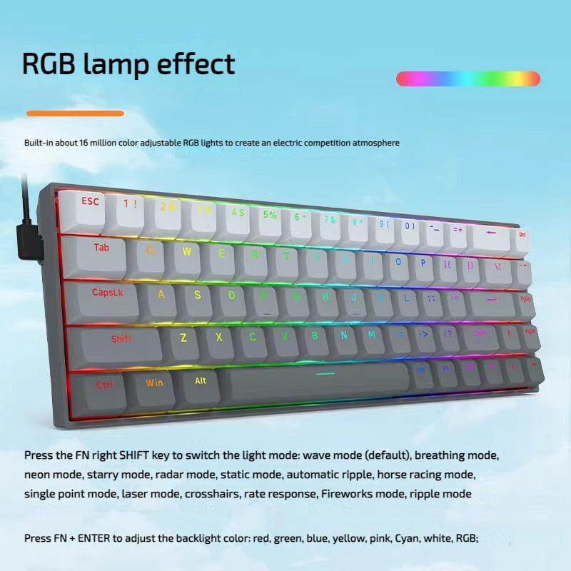 Red Dragon M68 Magnetic Axis 8Khz Mechanical Keyboard