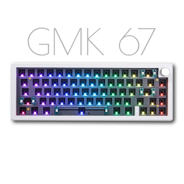 GMK67 Wireless RGB Mechanical Keyboard Kit ( 7 Colors ) – EL3BS7
