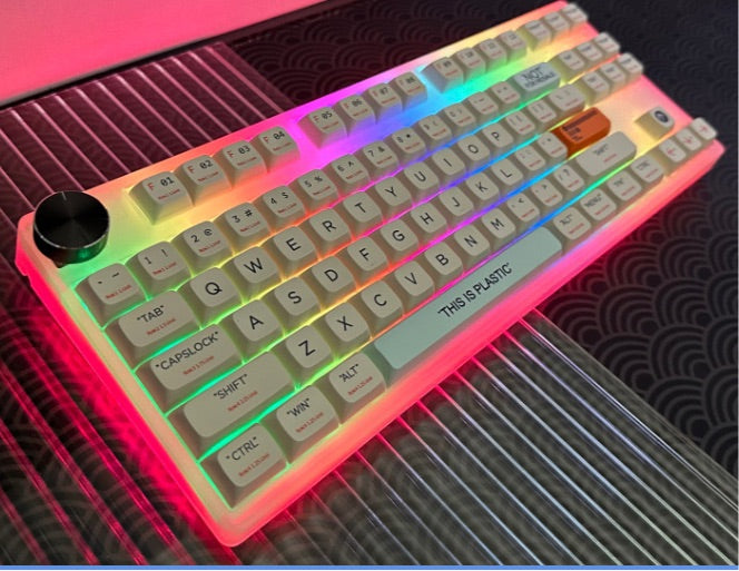 GK S3087 Full RGB Wireless Keyboard Kit + Lubing Kit