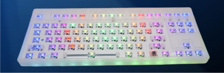 مجموعة لوحة المفاتيح اللاسلكية GK S3087 Full RGB + مجموعة Lubing