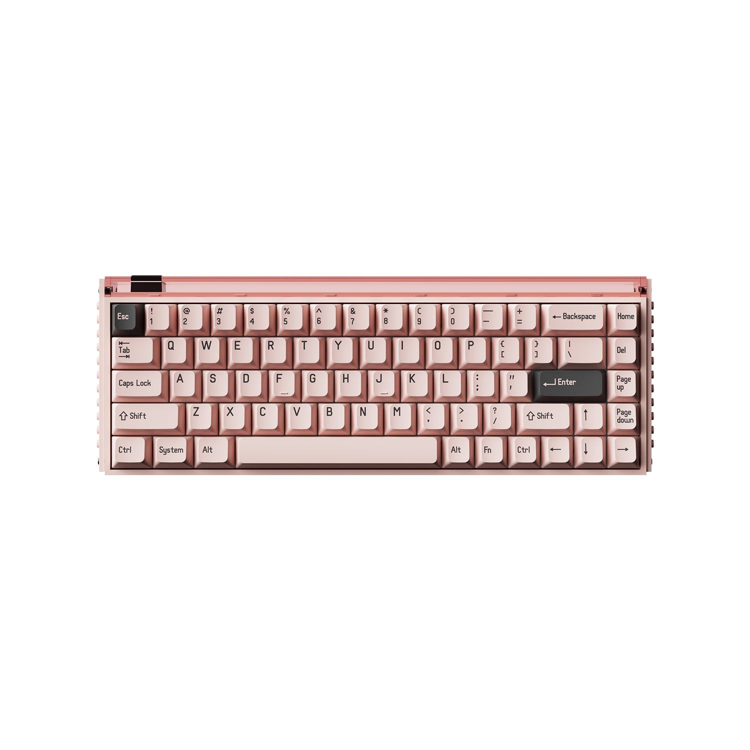 MelGeek Made68 Pro Pink Magnetic E-sports Keyboard