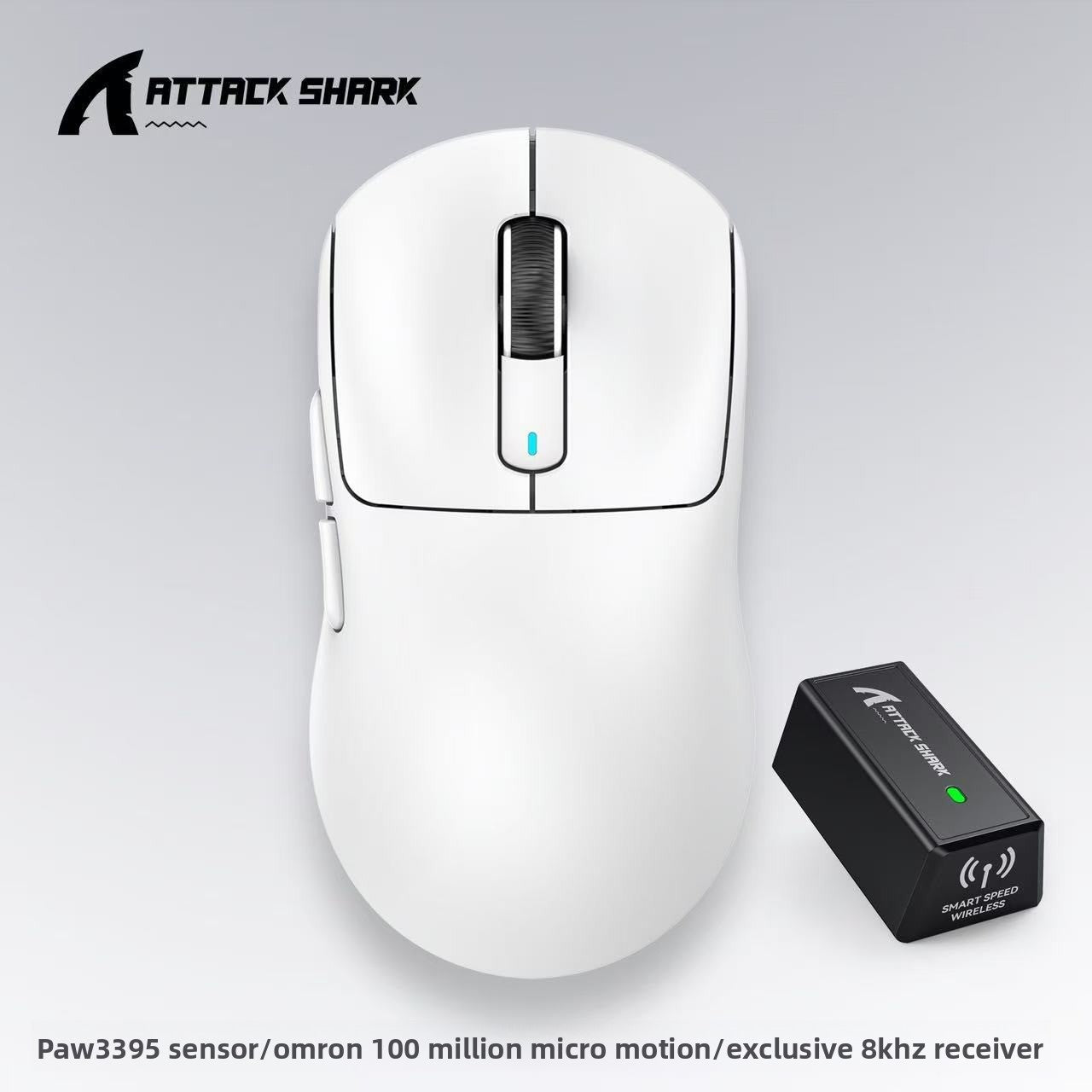 X3 PRO V2 Attack Shark x Mamba 8Khz 26K DPI E-Sports Mouse