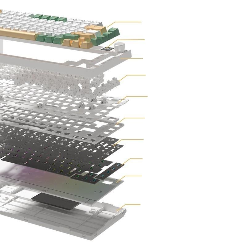 VIKA K75 Wireless RGB Mechanical Keyboard Kit with Screen