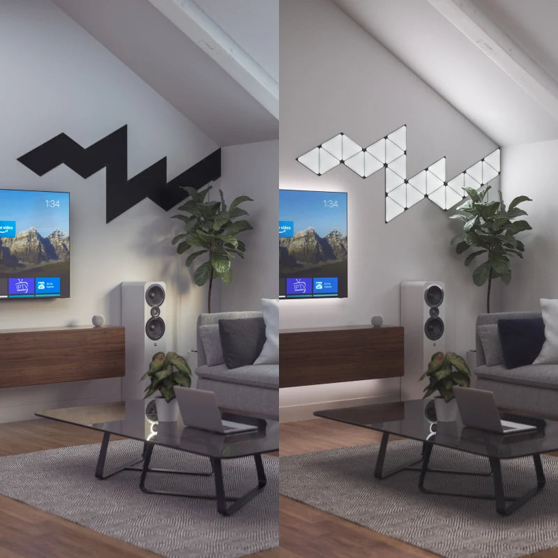 NANOLEAF (3 Panels) Black Ultra Triangles Expansion Pack – EL3BS7 NANOLEAF (3 Panels) Black Ultra Triangles Expansion Pack – EL3BS7
