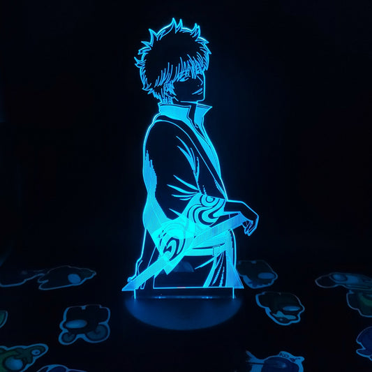 جينتاما ساكاتا جينتوكي وظائف غريبة ضوء ليلي ثلاثي الأبعاد