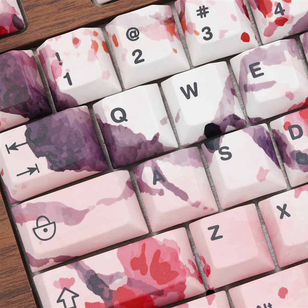 Cherry Blossom Keycaps PBT 5 Face