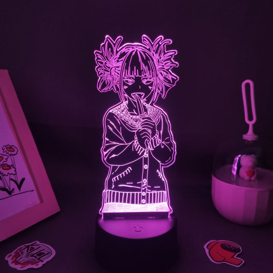 Figure Toga Himiko 3D Led Night Lights