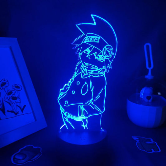 مصابيح الحمم البركانية LED ثلاثية الأبعاد من Soul Eater