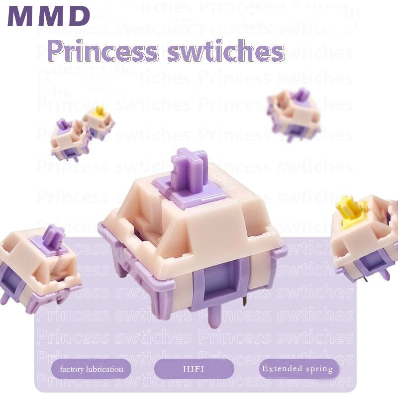 MMD Princess HIFI تبديل لوحات المفاتيح 