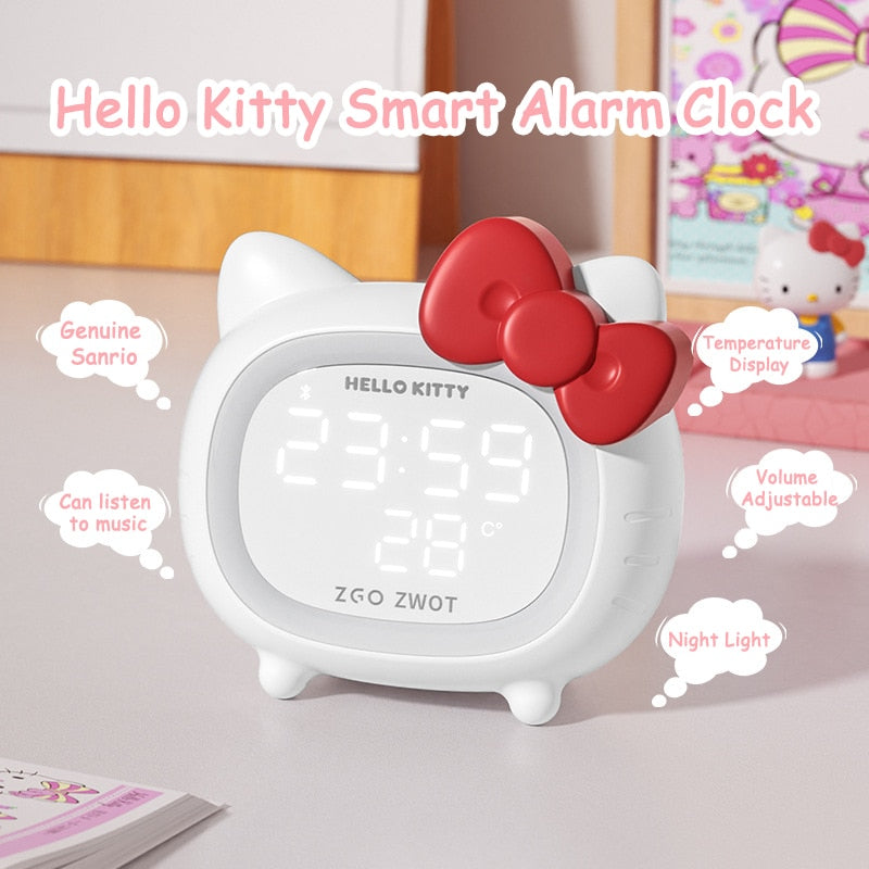 ساعة منبه ذكية ZGO ZWOT Hellokitty - مكبر صوت بلوتوث