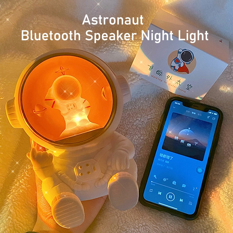 Astro Head Bluetooth Speaker Light