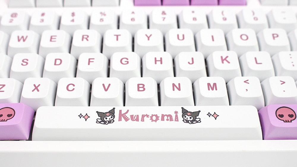 Kuromi XDA Profile Keycaps
