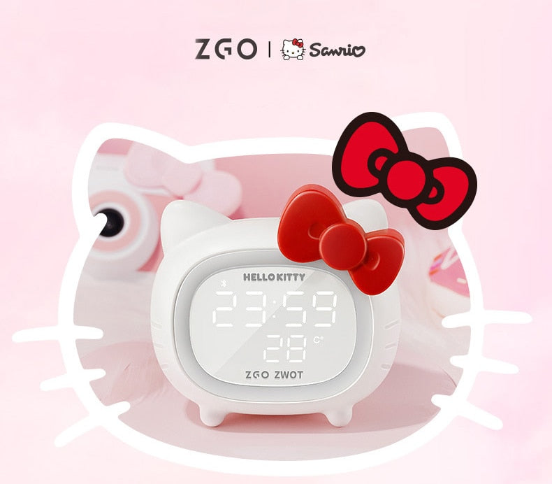 ZGO ZWOT Hellokitty Smart Alarm Clock - Bluetooth Speaker Light