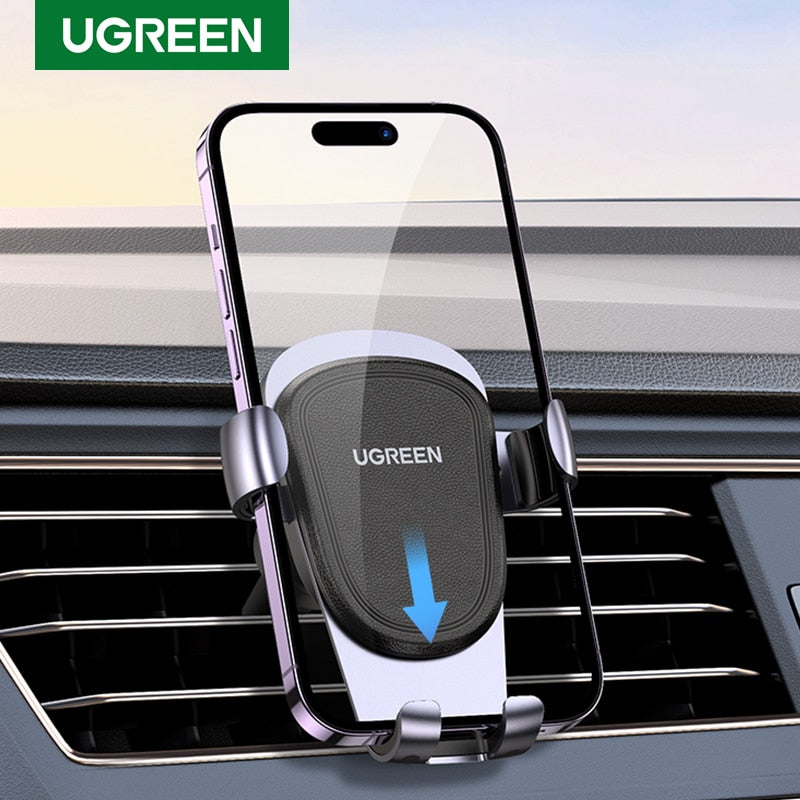 【Clearance Sale】UGREEN Car Phone Holder Air Vent Phone Stand For Xiaomi Samsung iPhone 12 13 14 Auto Gravity Car Holder Stand