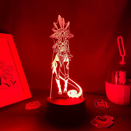 ليجيندز نيكو الحرباء الغريبة أضواء ليلية ثلاثية الأبعاد