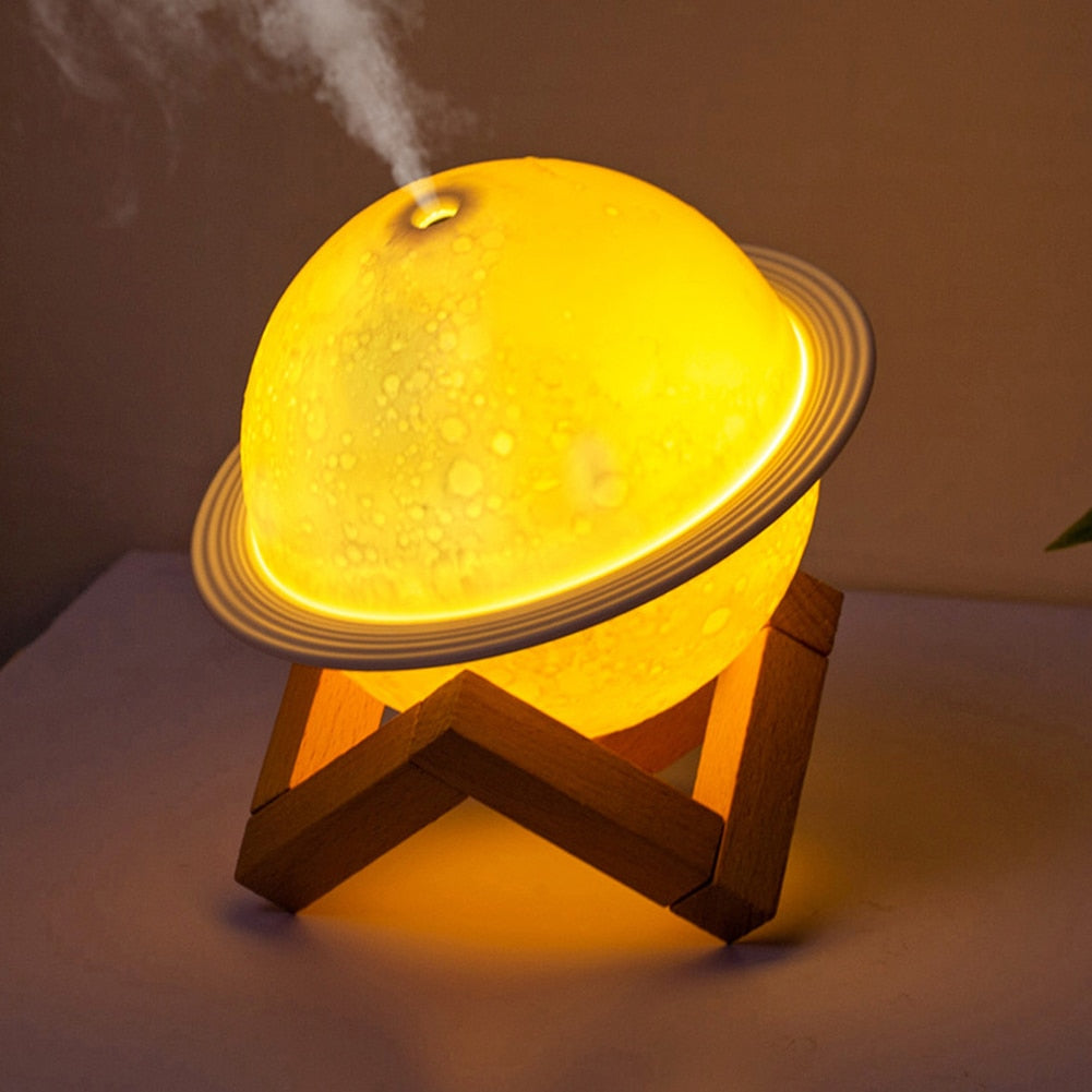 3D Moon Air Humidifier & Aroma Diffuser Light