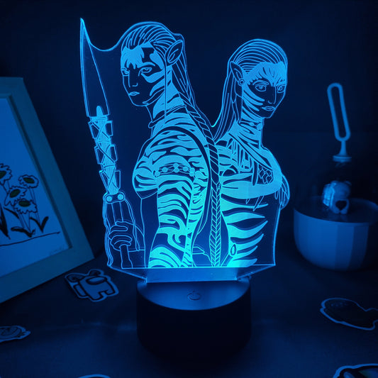Avatar Figure 3D Night Lights