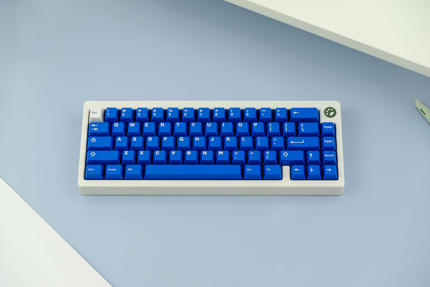 Aifei Icon Classic Blue Keycaps ABS Double Shot Keycaps Cherry Profile