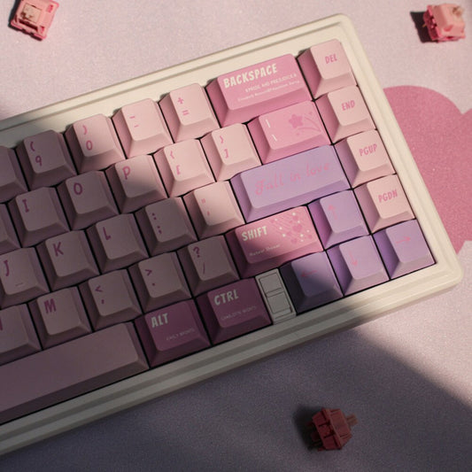 Romantic Crush Cherry Profile Keycaps